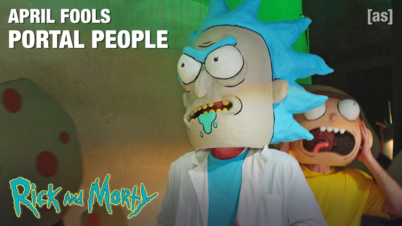April Fools 2025: Portal People | Rick and Morty | adult swim