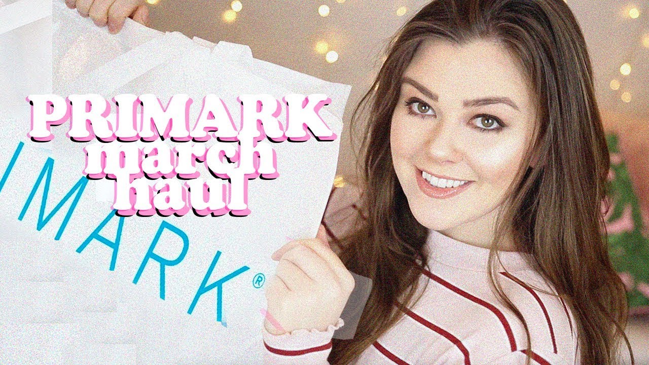 PRIMARK HAUL - MARCH 2018 (CLOTHING + HOMEWARE) | LUCY WOOD