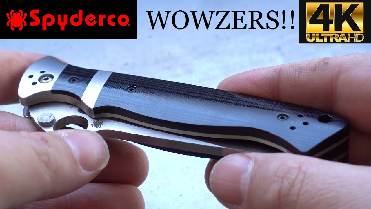 Spyderco Sub-Hilt C149GP *4K Ultra HD*