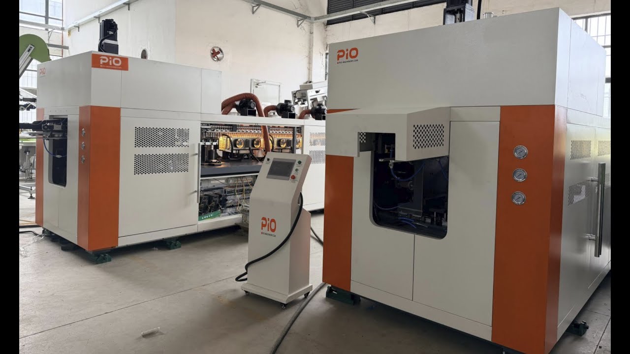 China Big Carbonated PET Bottle 3L 4000Bottle/Hour 4 Cavity Blow Molding Machine#blowingmachine