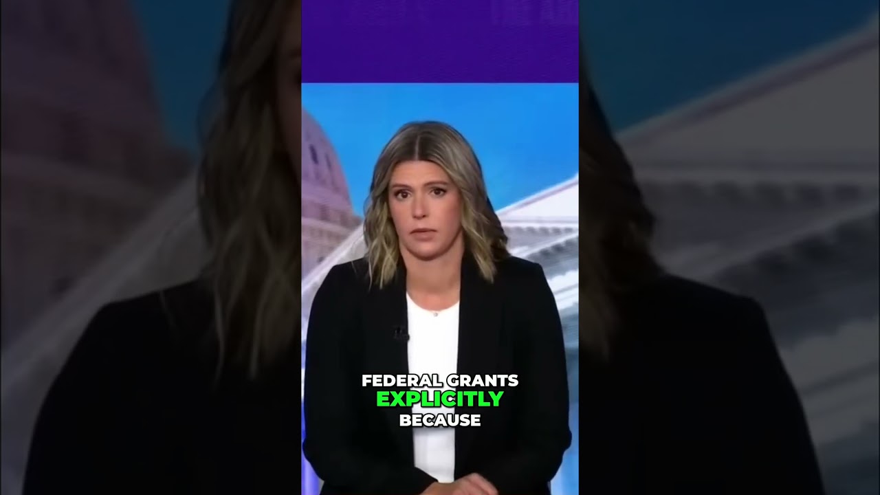 Администрация Трампа ПРИЗНАЛА, что лишила грантов штаты, которые не голосовали за него! #shorts