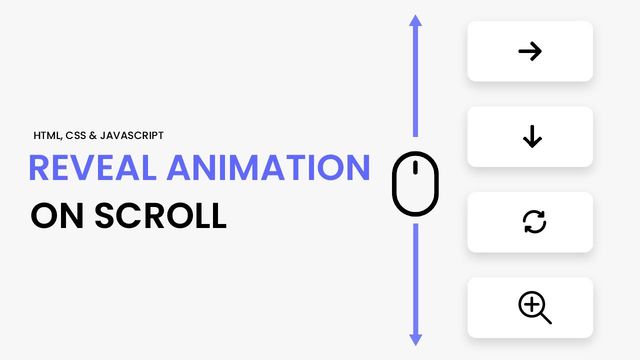 Reveal Animation On Scroll | HTML, CSS & Javascript