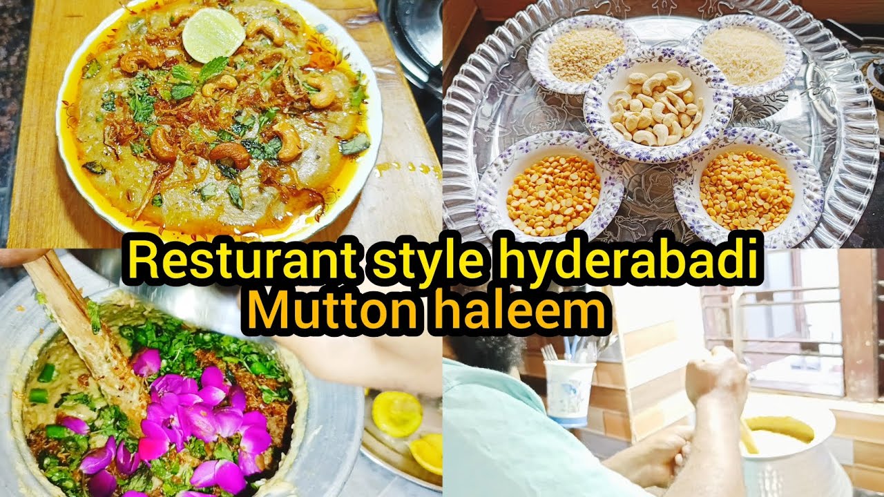 Pista house famouse mutton haleem step by step full detailed recipe| 100% sab tarif karenge👌😋| 