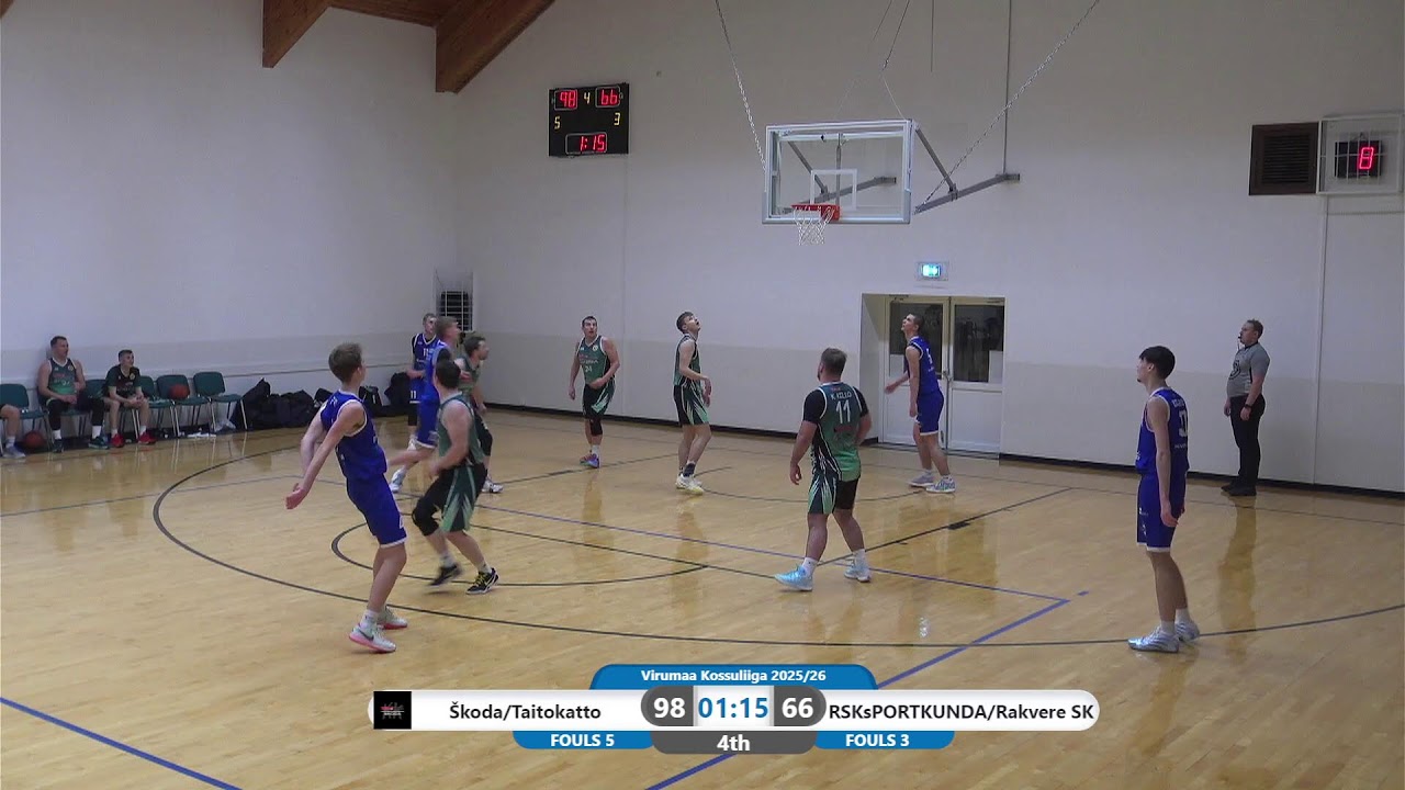 ŠKoda/Taitokatto vs. RSKsPORTKUNDA/Rakvere SK