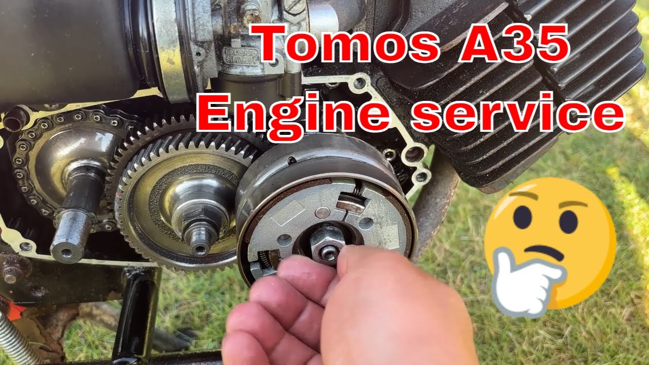 Tomos A35 Service Oil change Gear Clips Gasket 50cc Moped enging fun