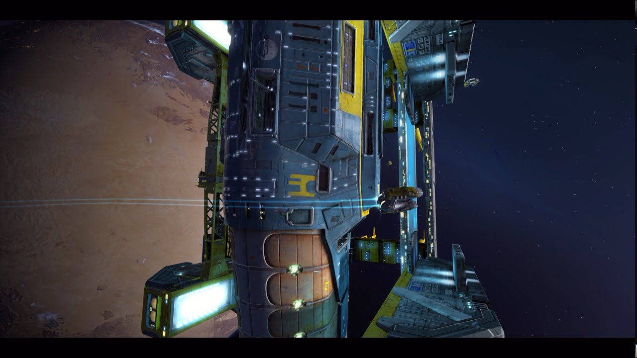 Homeworld Remastered — вступительная заставка и запуск Mothership в максимальных графических наст...