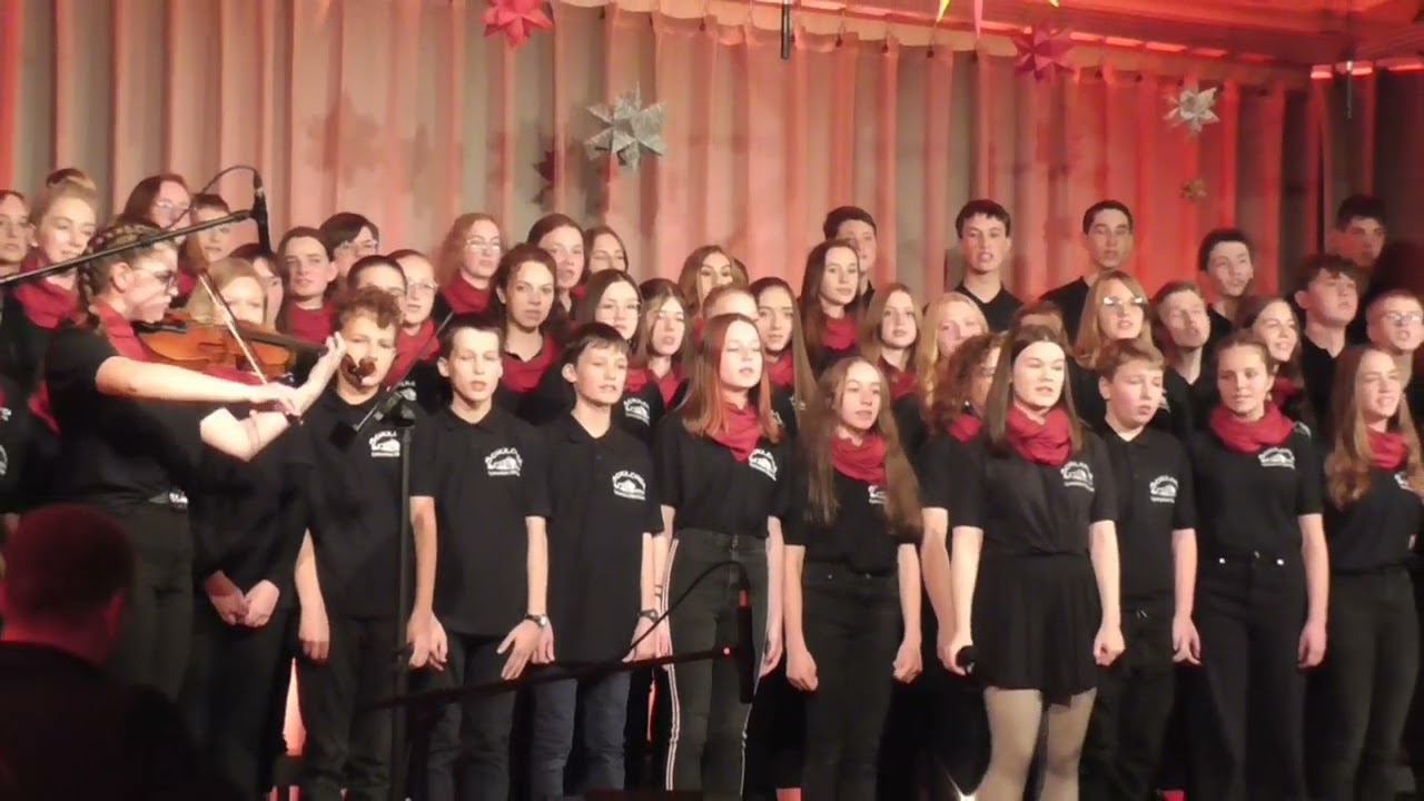 Christmas In The Old Man's Hat, performed by School Choir Gymnasium Olbernhau