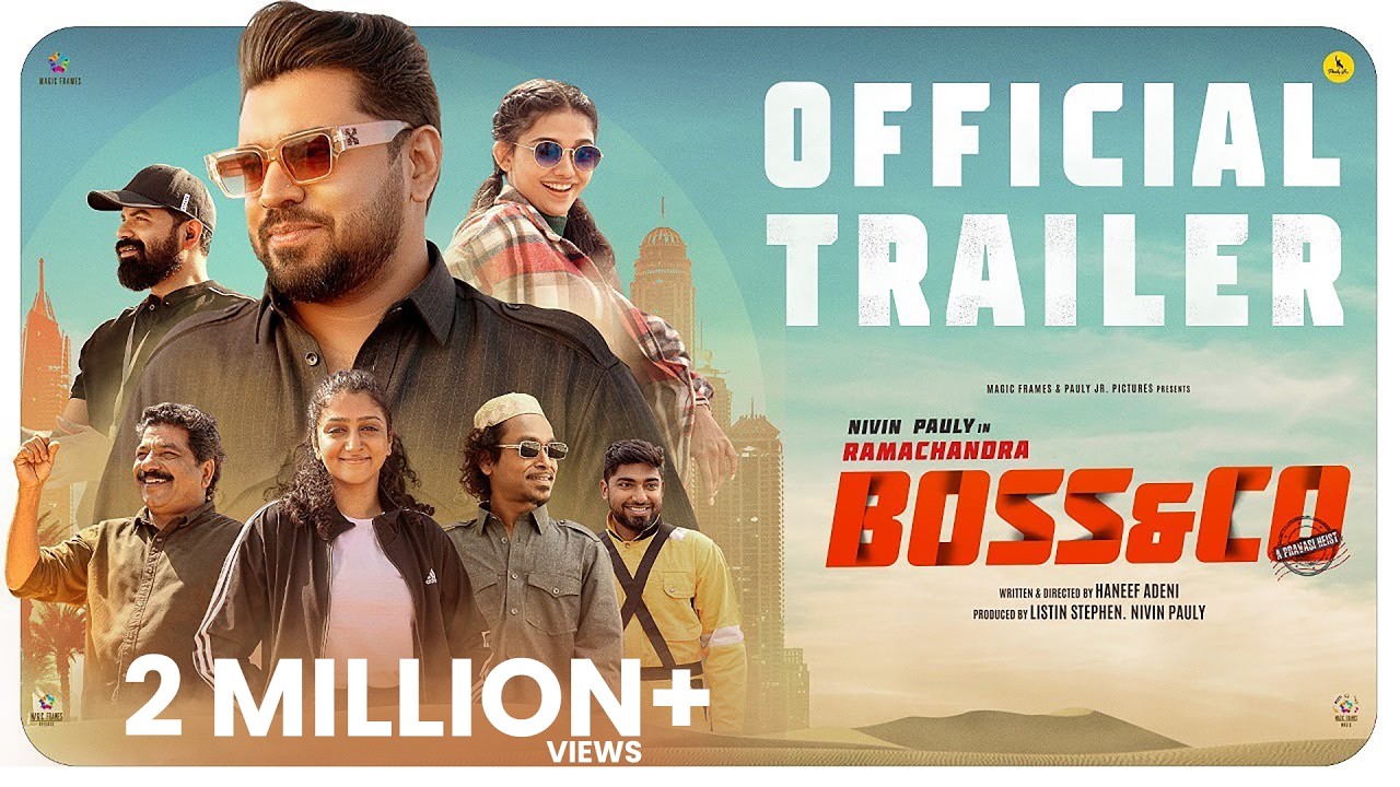 Ramachandra Boss & Co Official Trailer | Nivin Pauly | Haneef Adeni | Listin Stephen