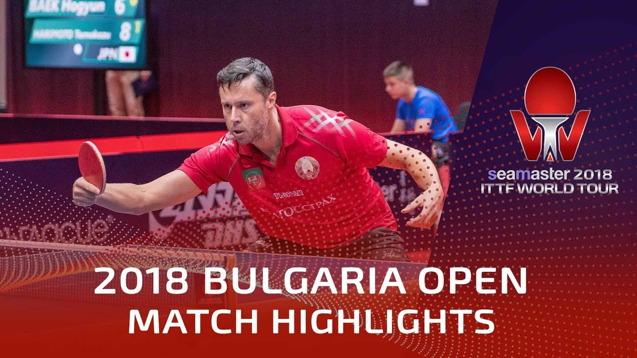 Vladimir Samsonov vs Lin Yun Ju | 2018 Bulgaria Open Highlights (R32)