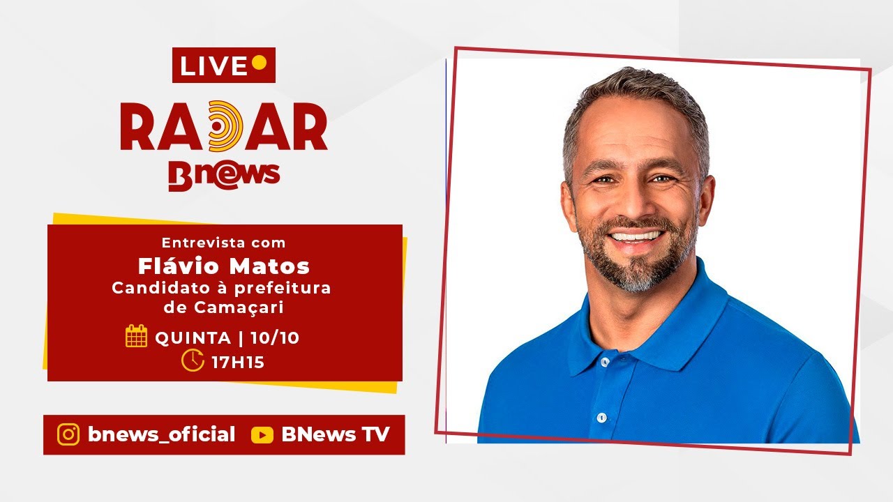 Entrevista com Flávio Matos candidato à prefeitura de Camaçari