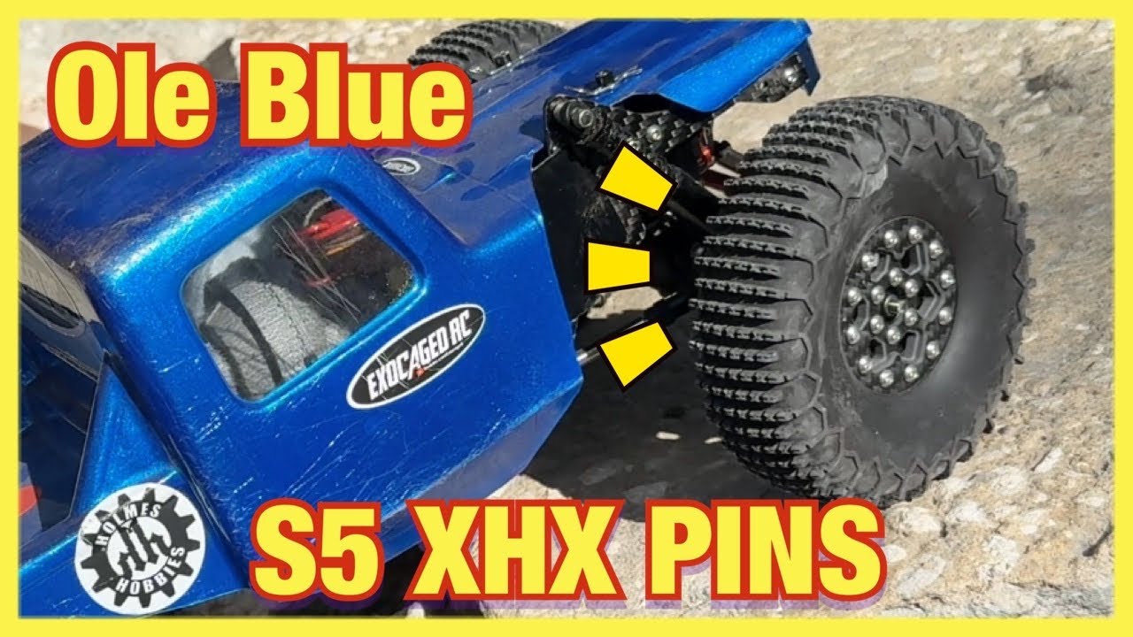 Ole Blue with Injora XHX S5 Skinny pins