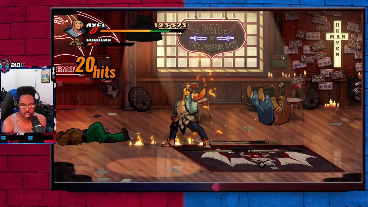 Streets of Rage 4 REIGNIGHTED 2.0 HARDEST ARCADE RUN