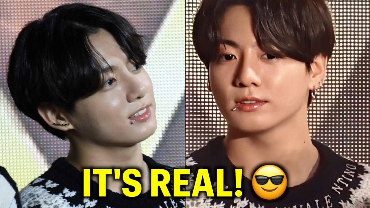 IT'S REAL! Jungkook's Lip Piercing | BTS TMA 2021