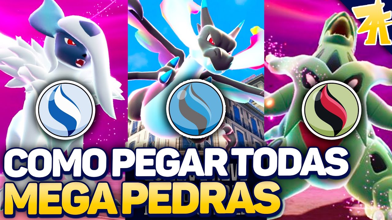 Como conseguir TODAS AS MEGA PEDRAS E MEGA EVOLUÇÕES em Pokémon Legends Z-A