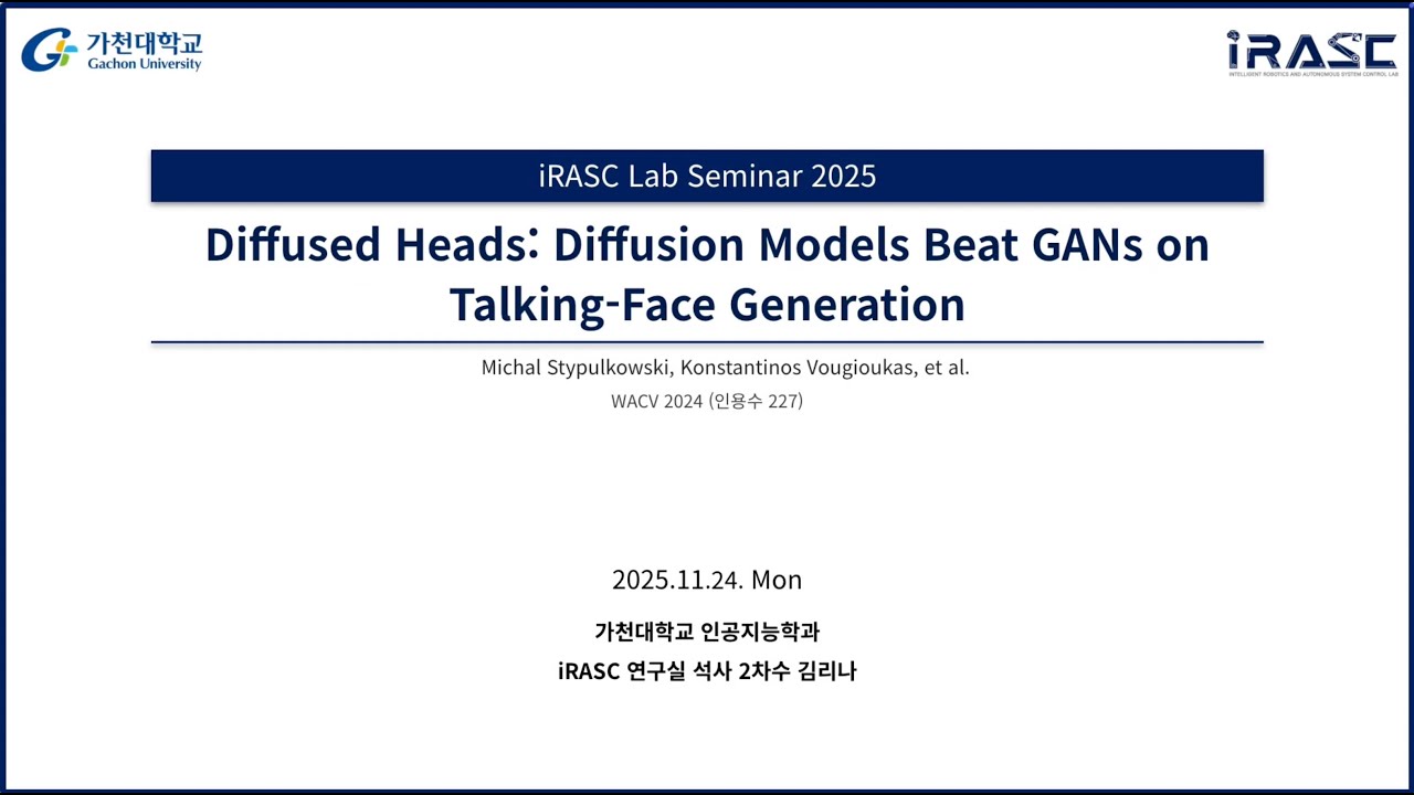 [논문 리뷰] Diffused Heads: Diffusion Models Beat GANs on Talking-Face Generation