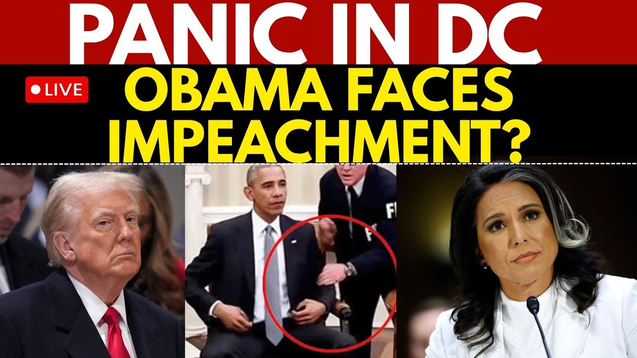 US Breaking News LIVE: Obama Impeachment Arrest Underway? | US Politics Shakes Up | Trump LIVE News