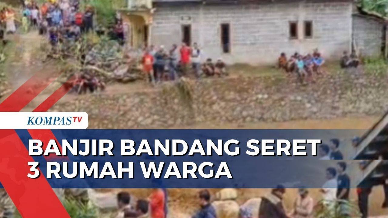 Banjir Bandang Terjang Kabupaten Batang, 3 Rumah Warga Hanyut hingga Jembatan Putus