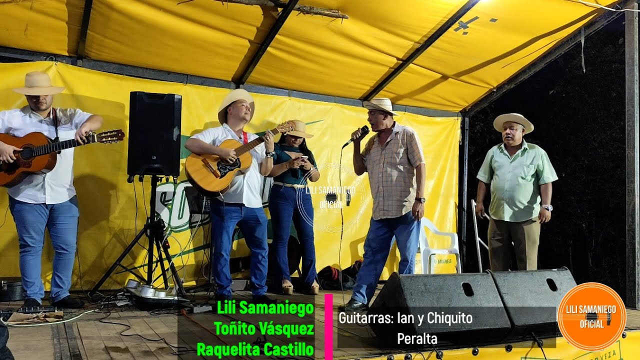 Lili Samaniego, Toñito Vásquez, Raquelita Castillo  Gallino