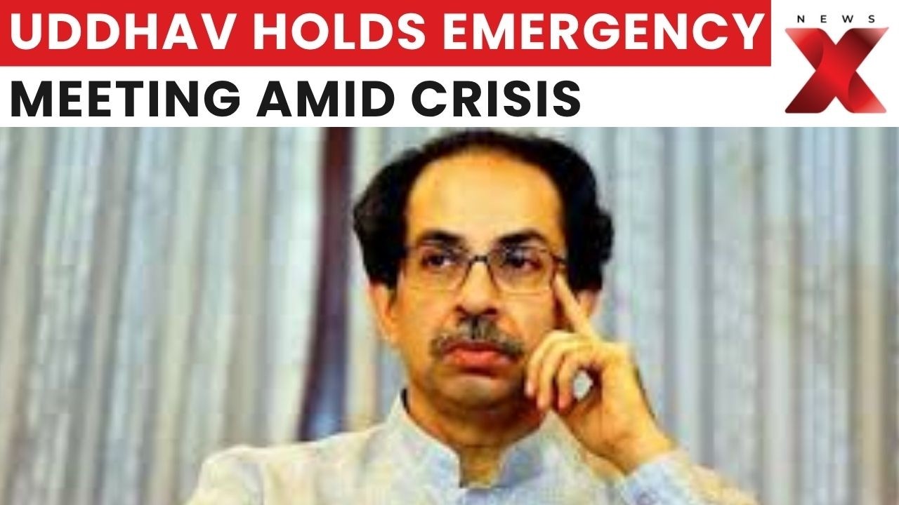 Uddhav Thackeray Holds Emergency Meeting Amid Shiv Sena UBT Defection Crisis | NewsX