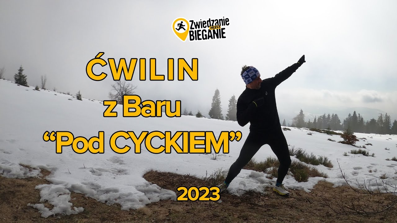 Ćwilin zimą z baru 