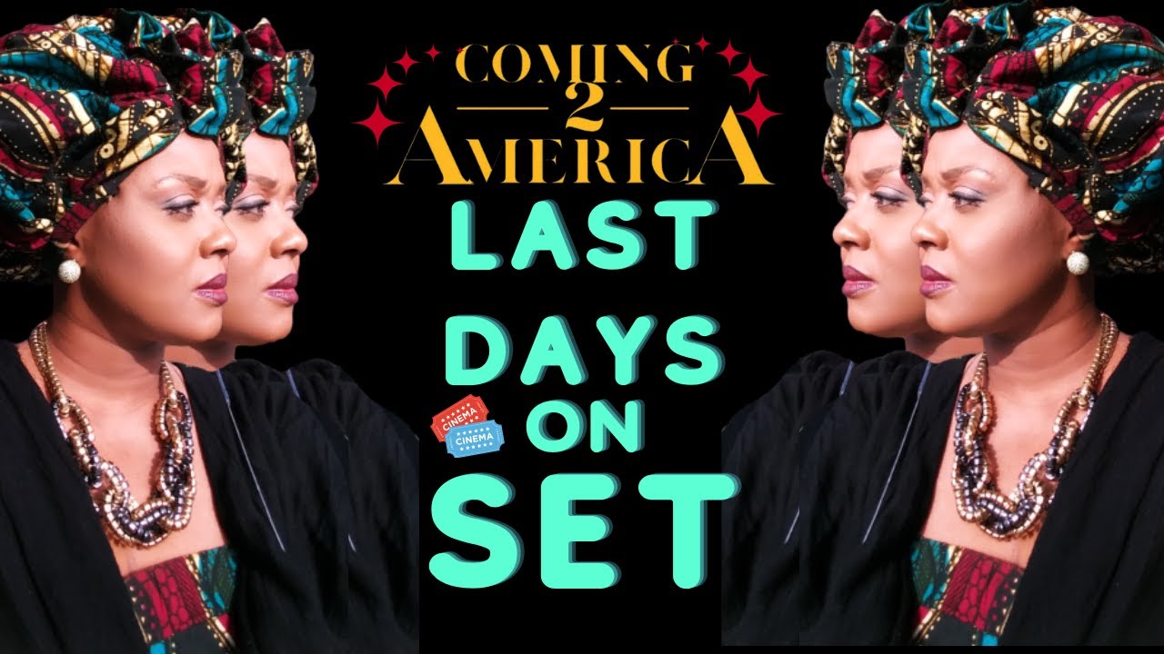 Last Days on COMING 2 AMERICA Set! 👑 Dream Come True BTS | Background Actor Story