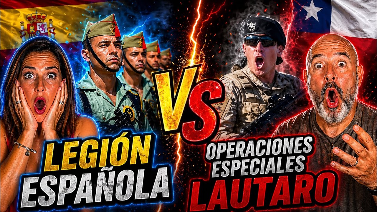 Reaccionamos a LEGIÓN ESPAÑOLA (ESPAÑA) VS BRIGADA OPERACIONES ESPECIALES LAUTARO (CHILE)