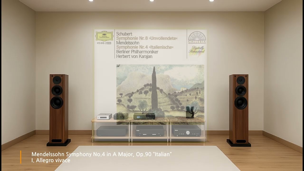 [4K] 왜 멘델스존은 이 완벽한 곡을 죽을 때까지 발표하지 않았을까? Mendelssohn Symphony No.4 in A Major, Op.90”Italian”