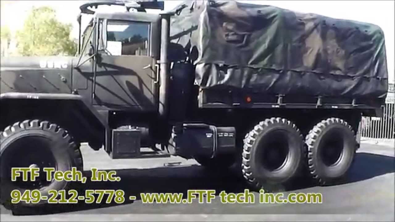 1991 Military M923A2 Restoration Completed by FTF Tech for sale on eBay by SCYROS35 with M66 Gun Rin