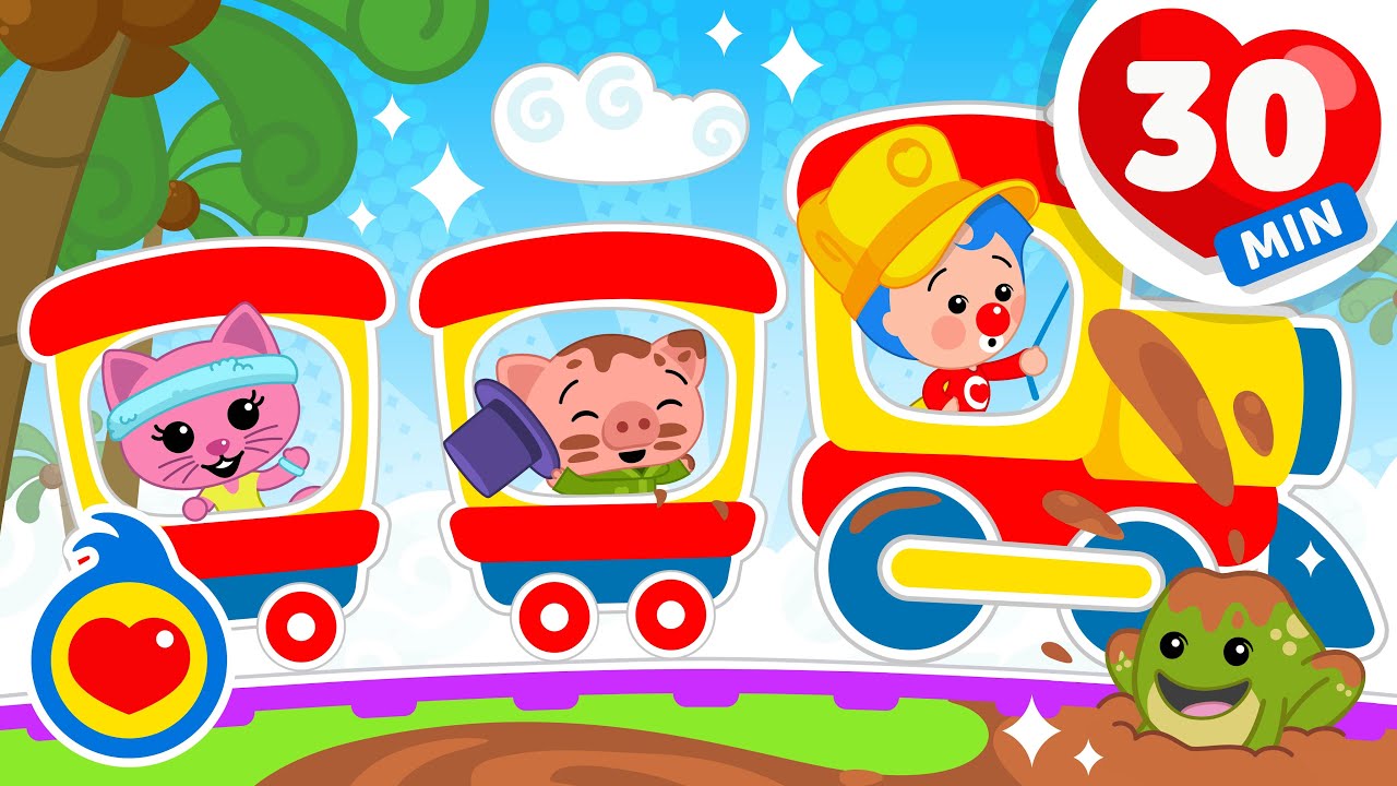 🚂 Tutti in carozza! 🚂 Canzoni in movimento 🤍 Plim Plim - Un Eroe del Cuore