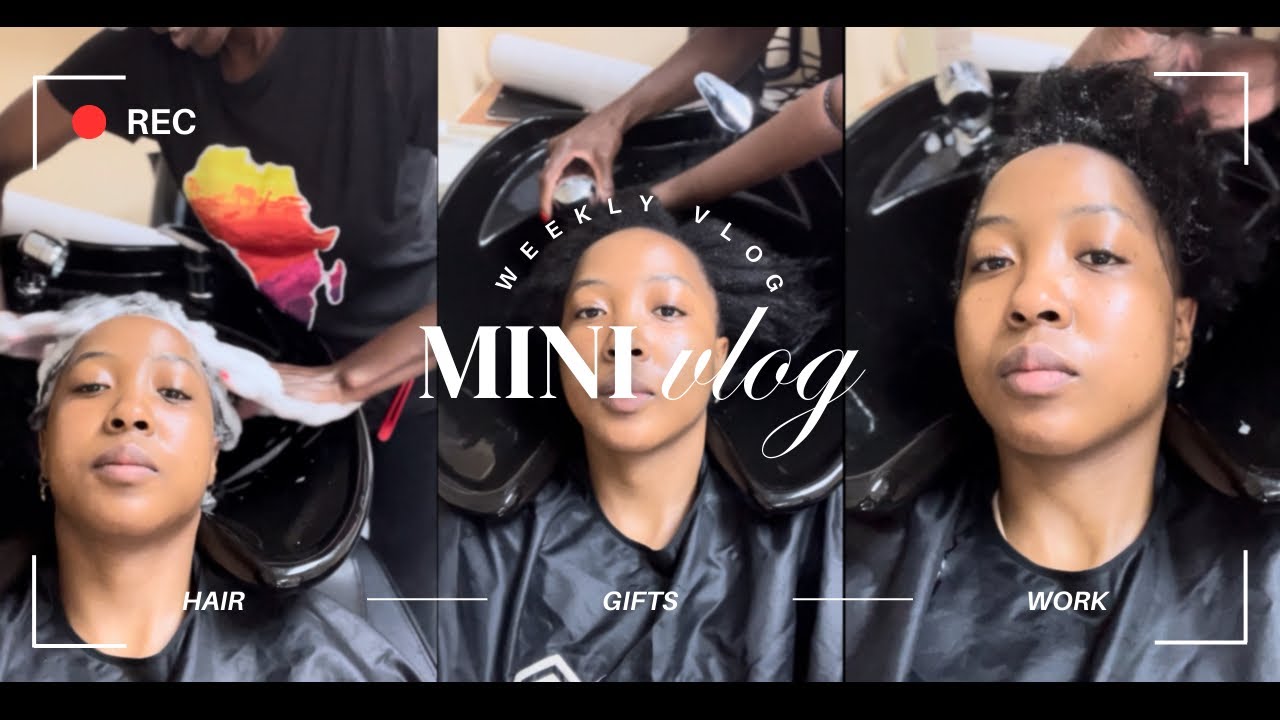 #minivlog : Hair | Gifts | Work