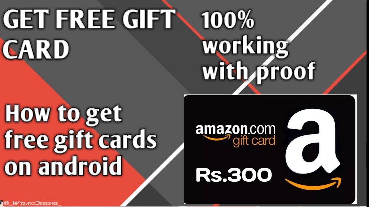 How to get free eGift card of amazon worth Rs 300 for free on android with proof🔥