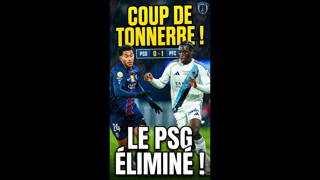 PSG vs PARIS FC (0-1) : Le Tenant du Titre PREND LA PORTE ! 😱 (12 Janvier 2025)