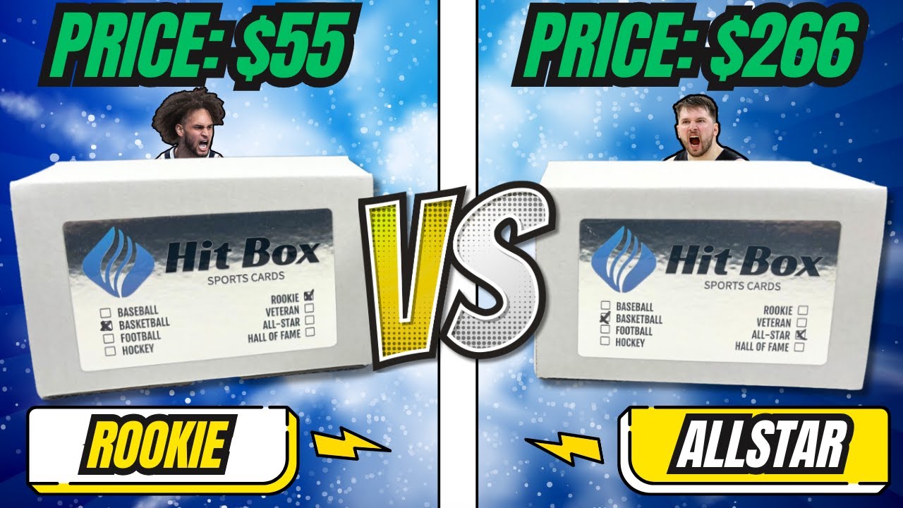 THIS BOX WAS MADE FOR ME 🤯🤯🤯 - Hit Box All-Star Basketball & Rookie Boxes