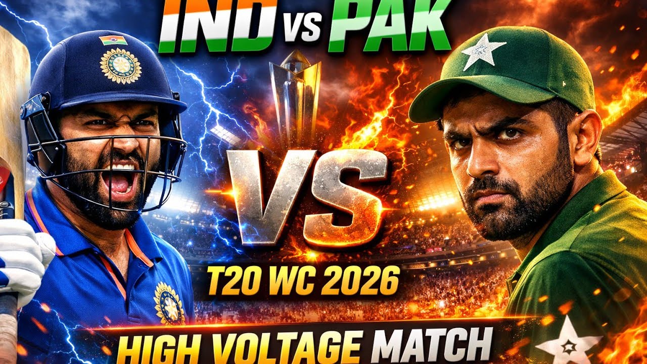 India vs Pakistan T20 WC2026