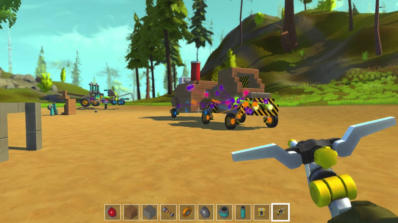 Scrap mechanic: update on my construction site