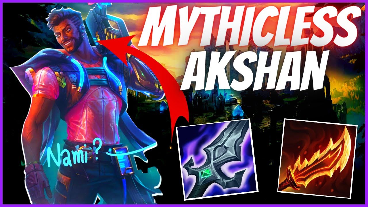 *NEW* Kog'Maw Build Works on Akshan?! Mythicless is Hidden OP!