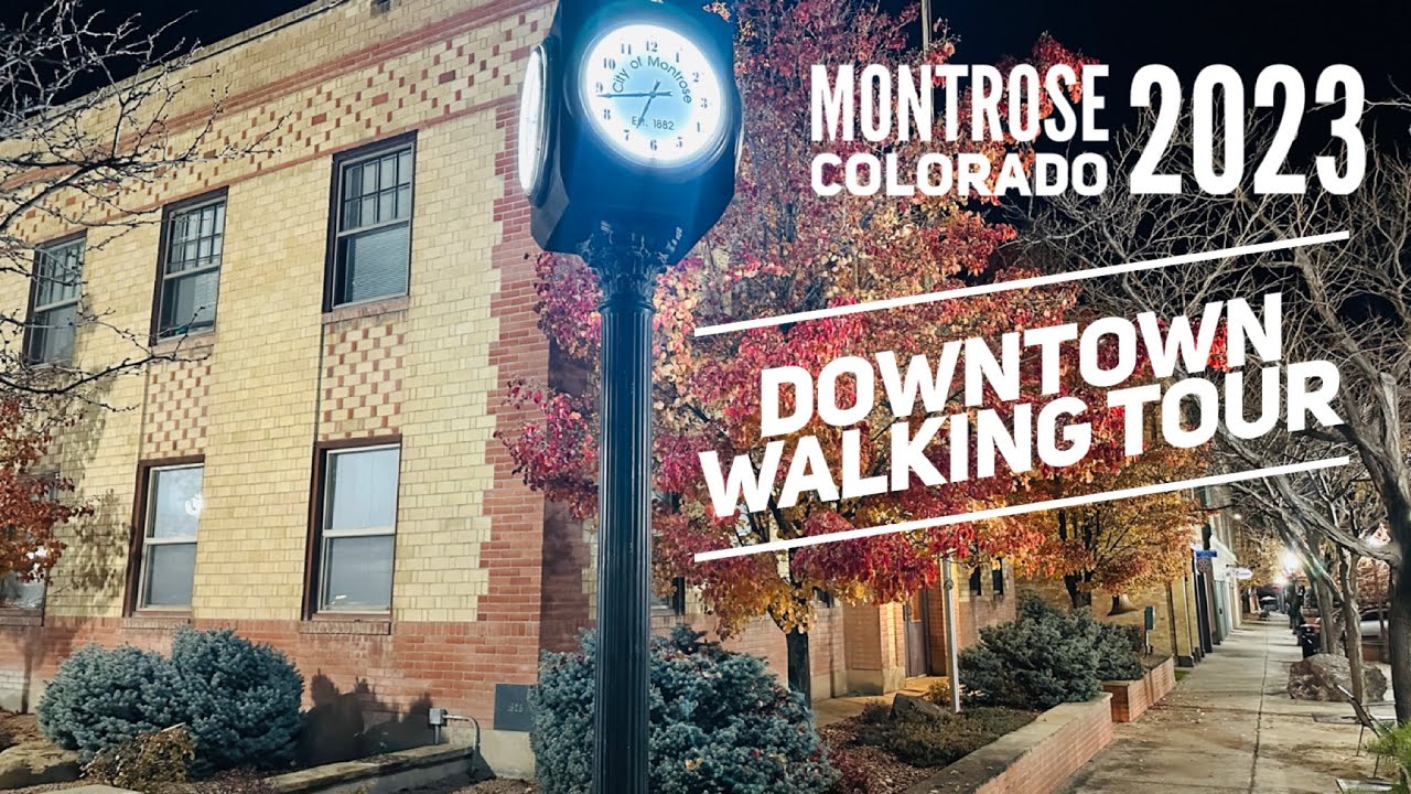 A Downtown Walk in Montrose Colorado | It's Saturday