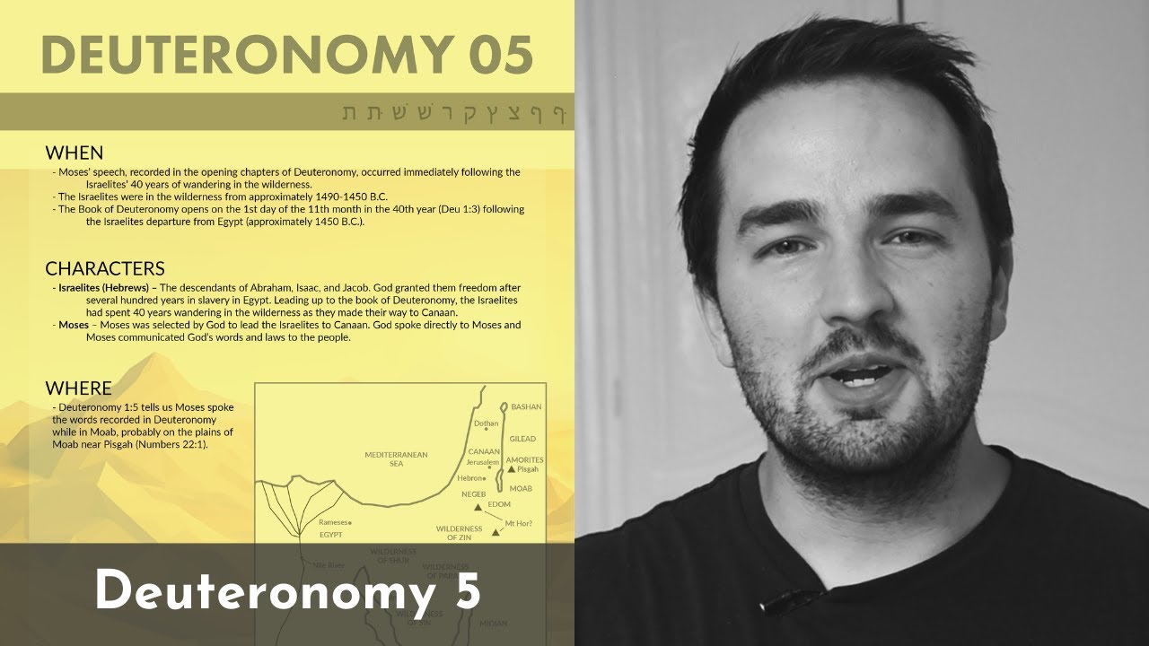 Краткое содержание Второзакония 5: 5-минутное изучение Библии