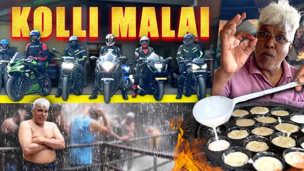 கொல்லிமலை ku Super Bikes la Porom 🔥| Mountain Of Death 🥶