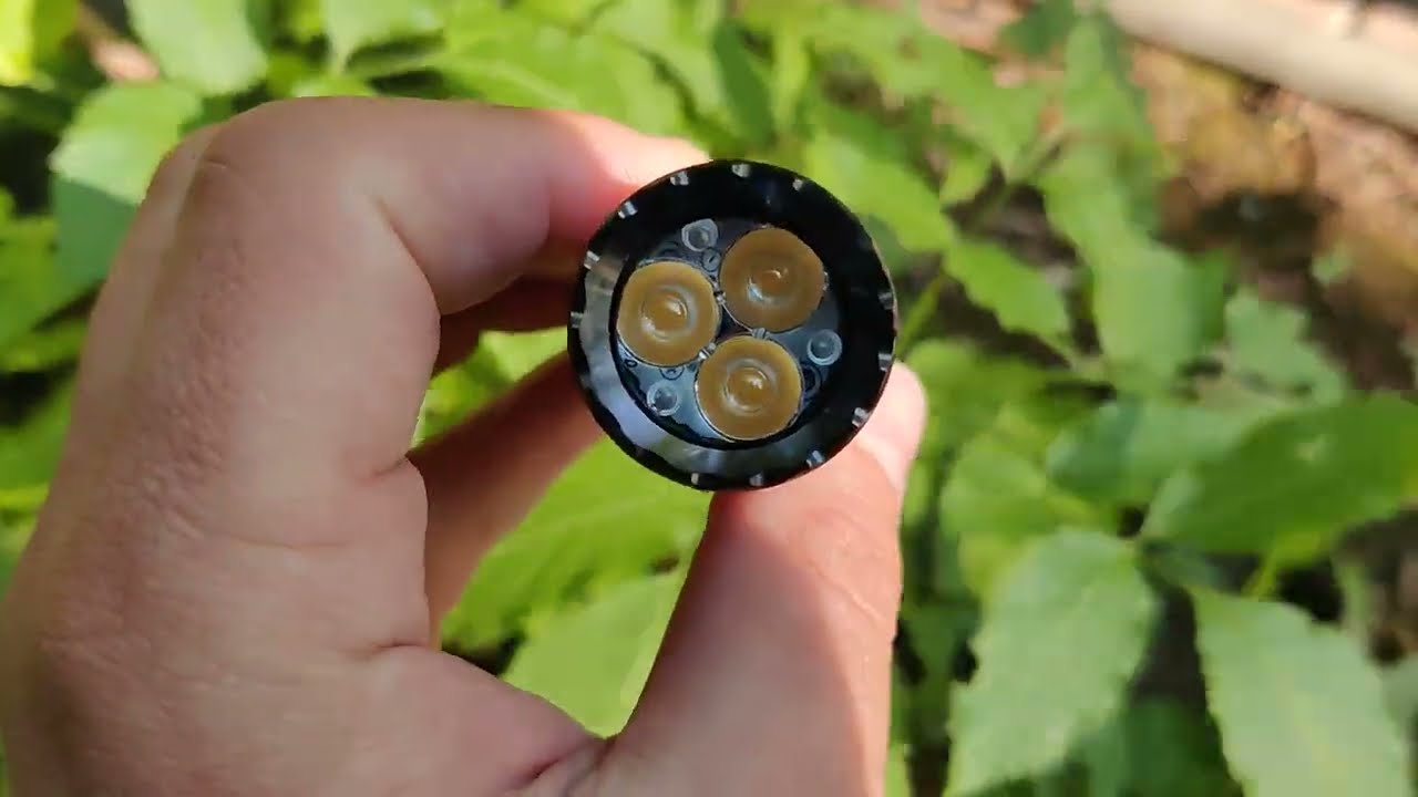 Обзор фонаря Acebeam E70 Mini - красивый полочник с правильным светом 3 x High CRI Nichia 519A