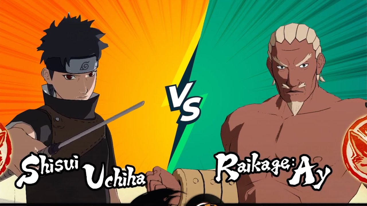ᴴᴰ Shisui Uchiha vs  Ay : 4th Raikage (Com vs Com) Naruto Shippuden Ultimate Ninja Storm 4 #nuns4