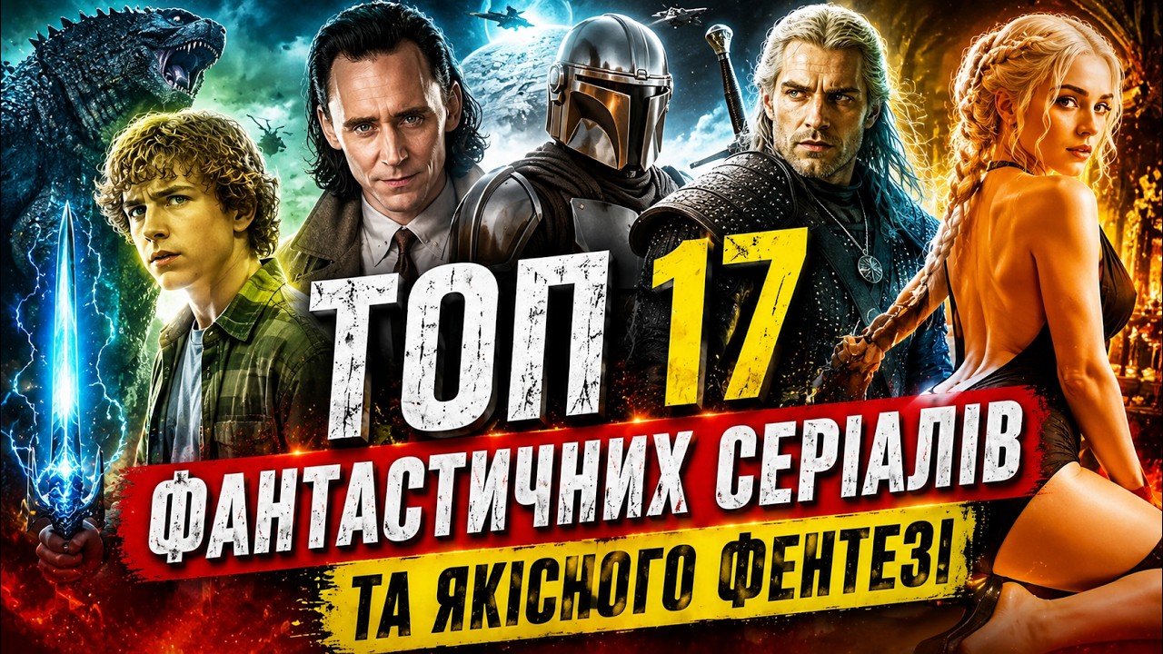 ТОП 17 КРАЩІ ФАНТАСТИЧНІ Серіали 2023 року з рейтингом IMDb 7 та вище українською ★ Фантастика 2024