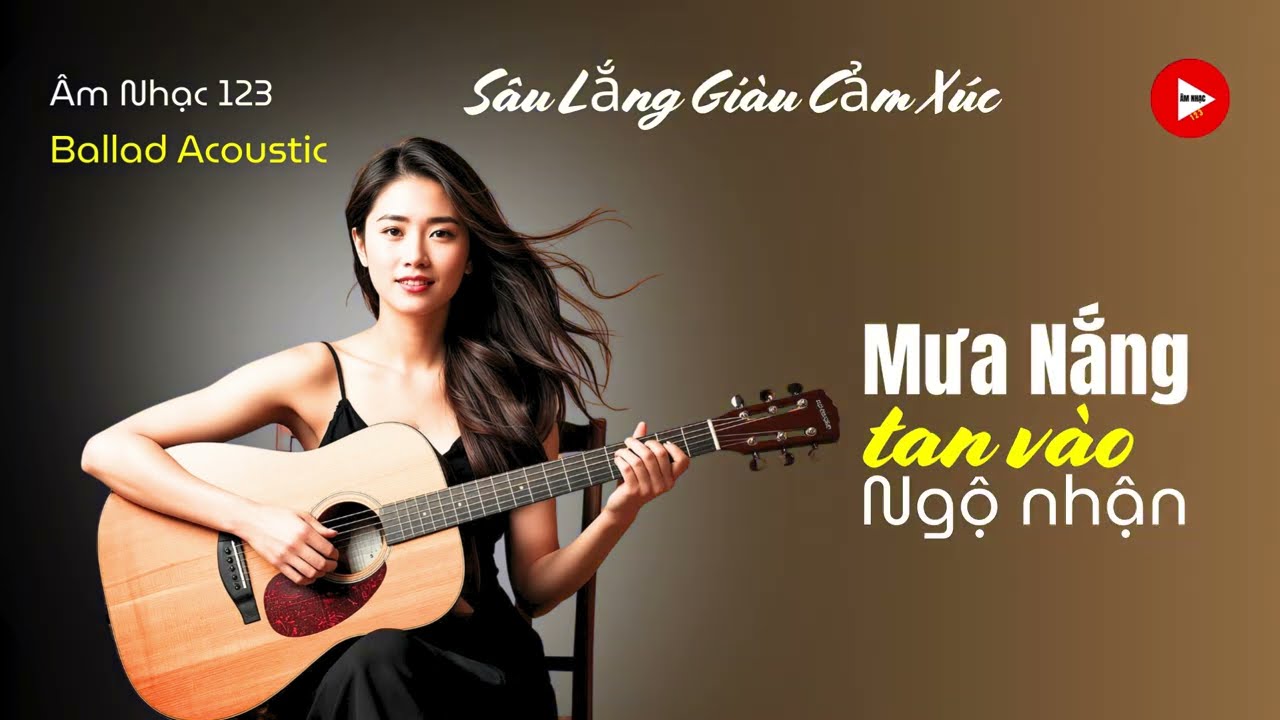 MƯA NẮNG TAN VÀO NGỘ NHẬN!!! Bản Ballad Acoustic Truyền Cảm Hứng.
