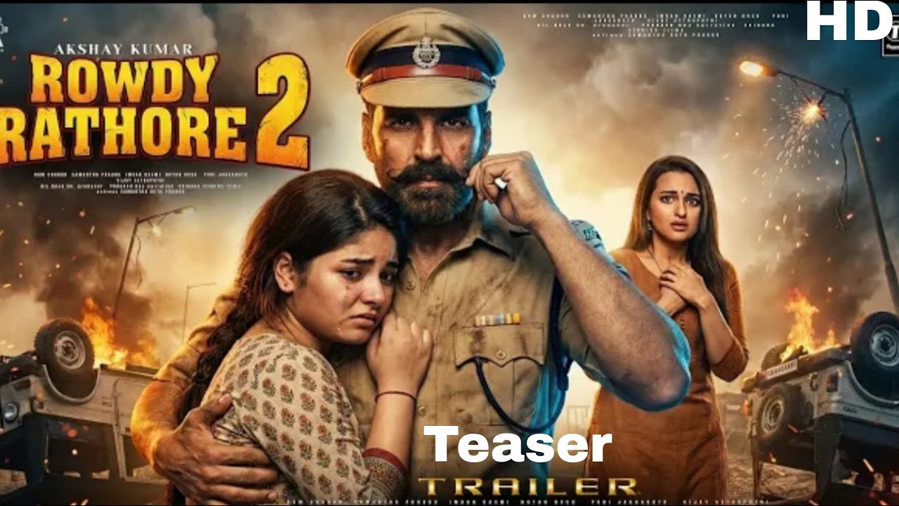 Rowdy Rathore 2!! Returns - Trailer | Akshay Kumar | Sidharth Malhotra, Sonakshi 