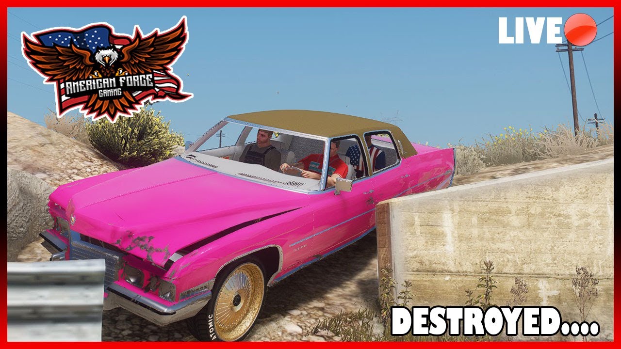 GTA5 RP - HE TOTALED THE CADILLAC DURAMAX!! - AFG - LIVE STREAM RECAP