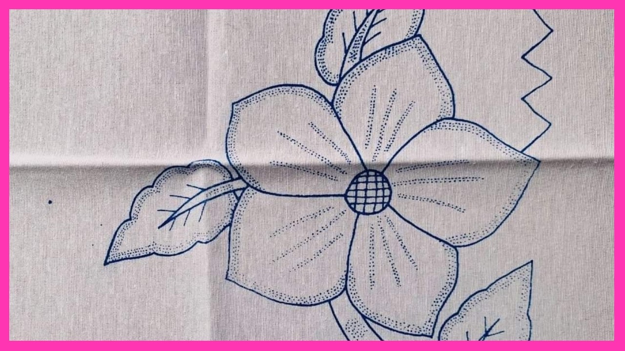 ESTA PUNTADA nos QUEDA BIEN a TODAS | bordado fácil y sencillo 🌺🧵@MemaBordados🌸