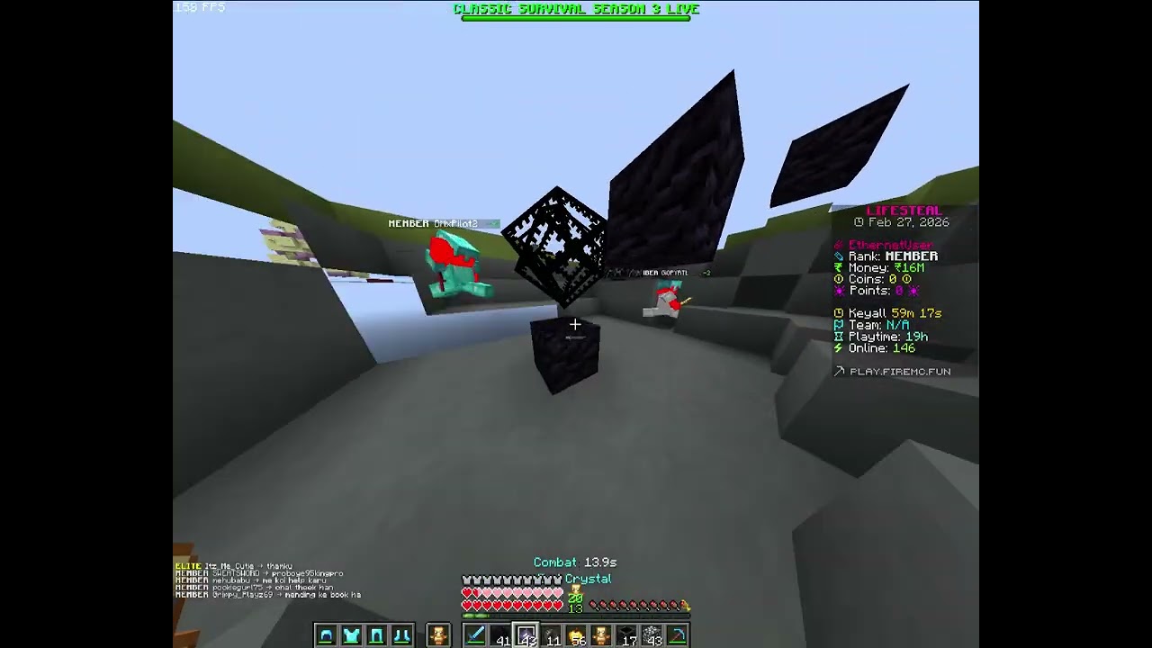 Destroying Some Hackers in Firemc Until i die