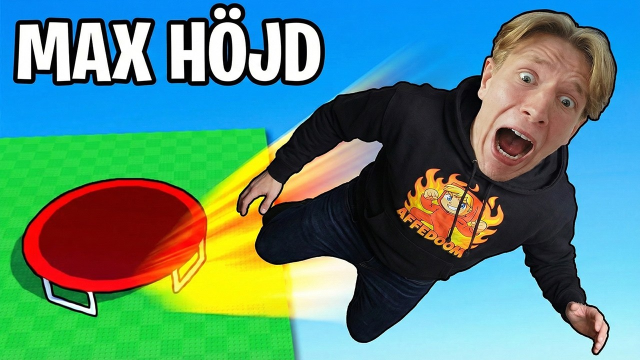 Når MAX HÖJD i Roblox...