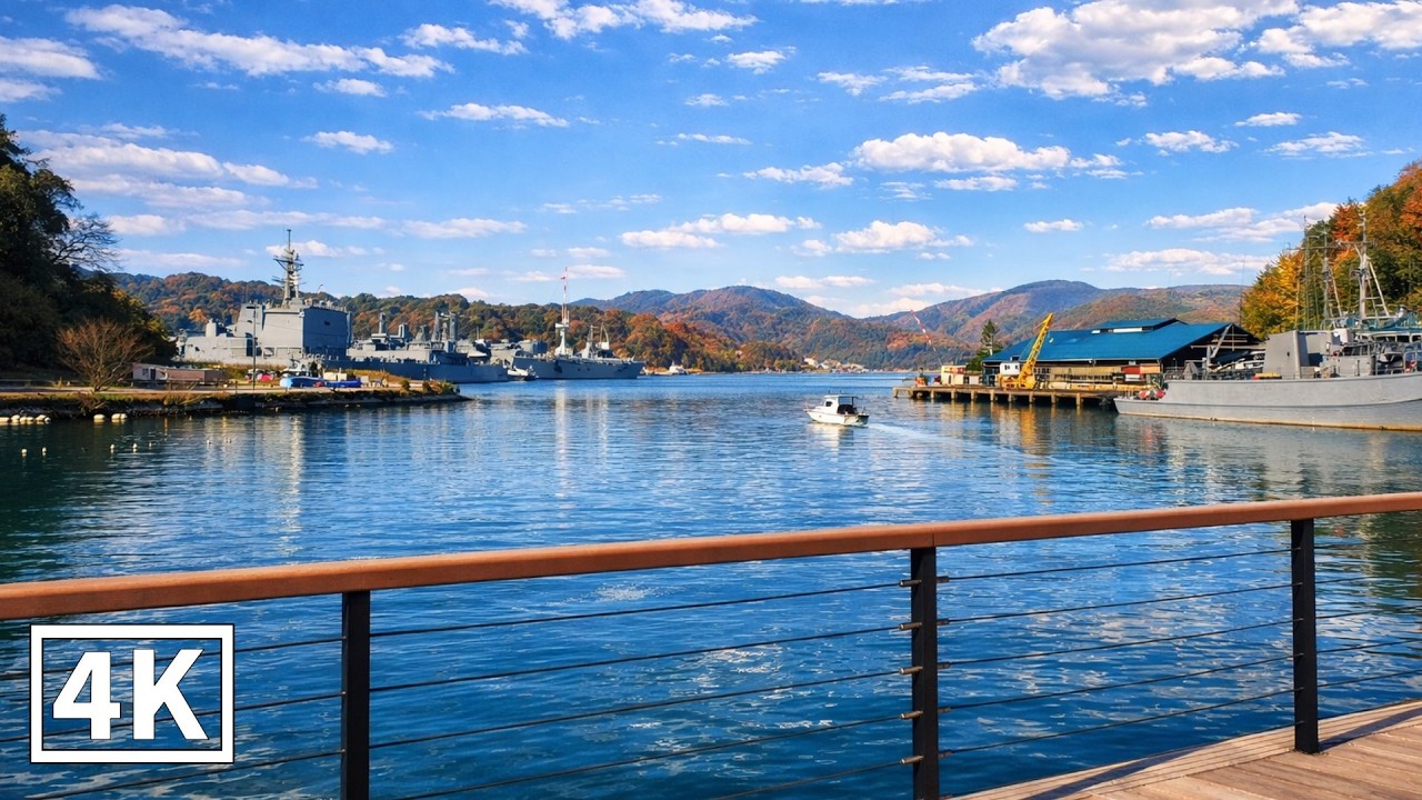 【4K】An Aircraft Carrier in Kyoto?! + Stunning Ocean Views｜Maizuru Port, “Sea of Kyoto” 🌊⚓