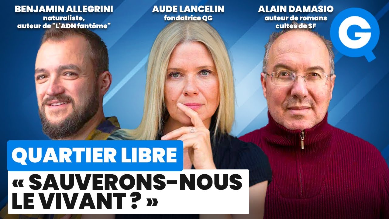 &laquo; Sauverons-nous le vivant ? &raquo; avec Alain Damasio et Benjamin Allegrini [ACC&Egrave;S LIBRE]